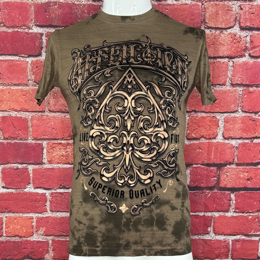 Affliction Men's Short Sleeve Graphic T-shirt - Size: Small-NWT
